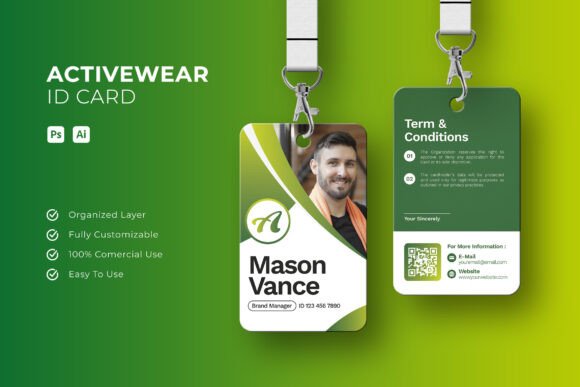 Activewear - ID Card: A Strategic Tool for Professional Branding and Business Growth