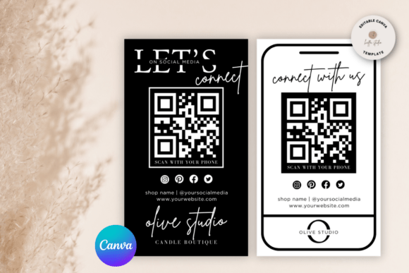How to Use an Editable QR Code Social Media Template in Your Workflow