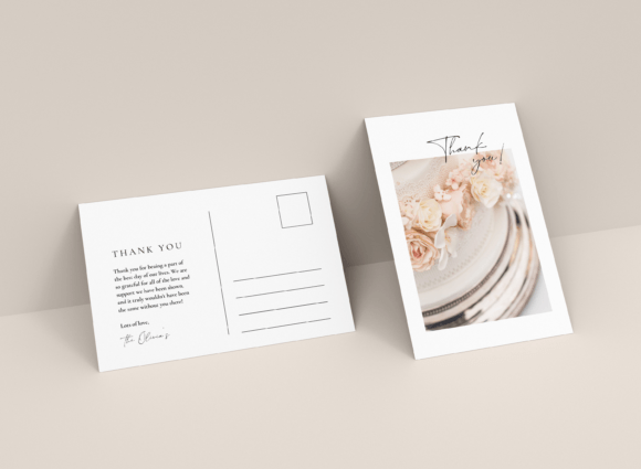 Minimalist Wedding Customizable Template: A Simple, Stylish Solution for Grateful Couples