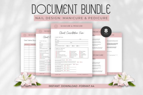 Nail Tech Document Templates for Your Studio