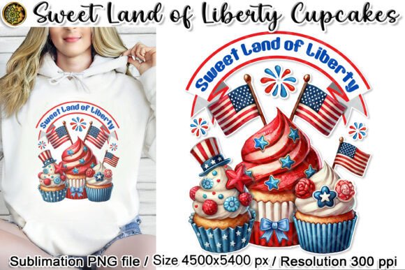 Sweet Land of Liberty Patriotic Cupcakes: A Whimsical Way to Celebrate Freedom
